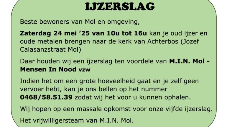 IJzerslag 2025…